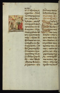 Christ addressing his disciples