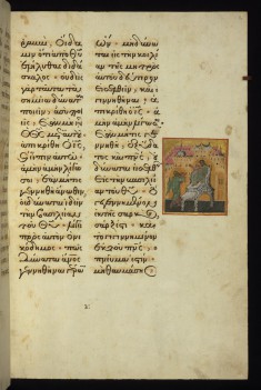 Christ addressing Nicodemus