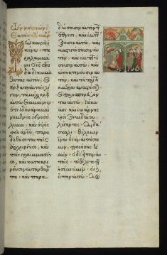 Christ, James and John talking; Christ addressing the apostles