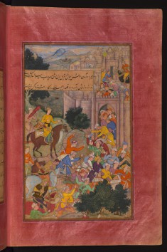 Inhabitants of Osh Driving Out the Enemy