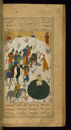 Rustam Rescues Bizhan from the Pit