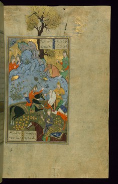 Alexander the Great Kills Fur, the King of India
