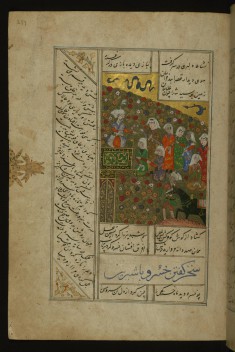 Khusraw Asking Pardon from Shirin