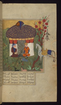 Bahram Gur Questions a Shepherd who Hung his Dog on a Tree