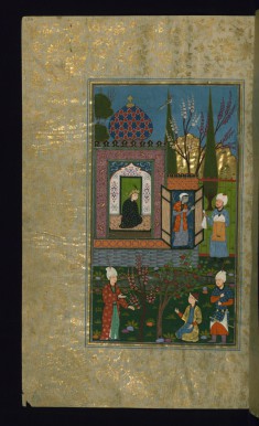 Bahram Gur in the Yellow Pavilion
