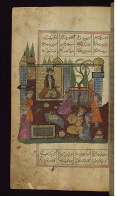 Alexander the Great Enthroned