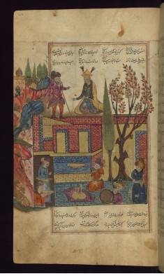 Alexander the Great Listens to a Story about a Prince Whose Wife was Sick