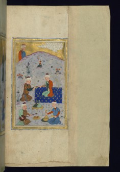 Double-page Illustrated Frontispiece