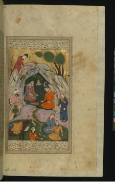 Alexander the Great Visits Plato in his Cave
