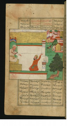 A Man Questions a Preacher about the Meaning of the Direction a Rooster Faces While on the Roof