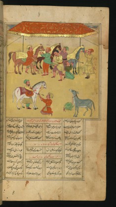 Horses Return from Battle