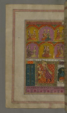 Joseph Takes Leave of Zulaykha Having Again Been Tempted with Her Amorous Entreaties