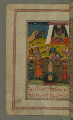 Joseph is Pulled Out of the Well by People From a Caravan on its Way to Egypt
