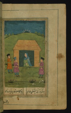 Zulaykha, After the Death of Her Husband, Sits Alone in Her Abode