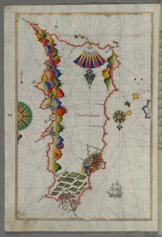 Map of Rhodes Island