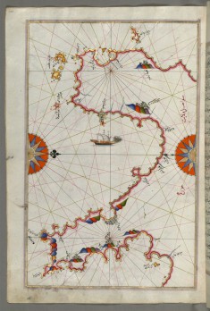 Map of Messiniakos Bay
