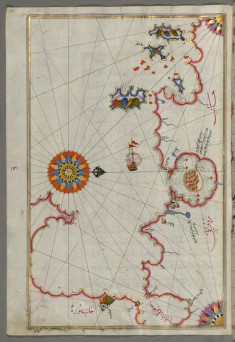 Map of the Bay of Corinth
