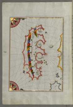 Map of the Island of Mljet Off Dubrovnik