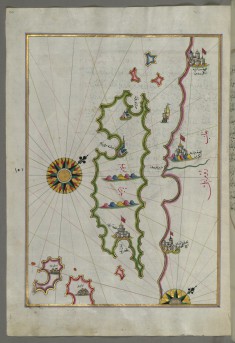 Map of the Island of Rab