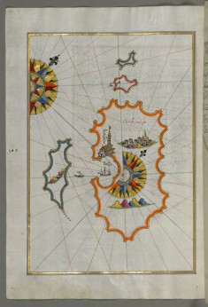 Map of Premuda Island West Off the Pag Island