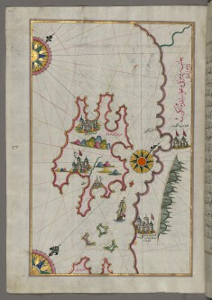 Map of the Island of Krk