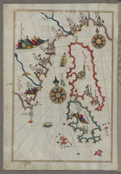 Map of Cres, Lo?inj and Unije Islands