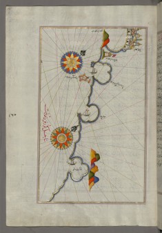 Map of the Coast from Medulin as Far as Pula