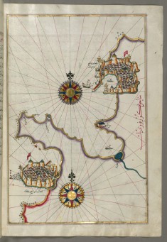 Map of the Coastline from Umag as Far as Piran