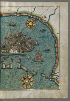 Map of the Eastern Part of the City of Venice