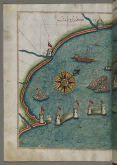 Map of the Western Part of the City of Venice