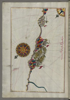 Map of the Italian Coastline South of Ancona Including Tronto (?)