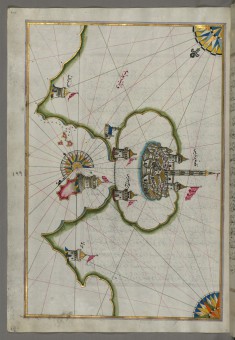 Map of the Port of Brindisi