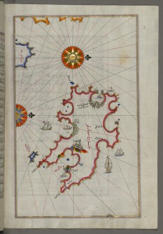 Map of the Island of Minorca
