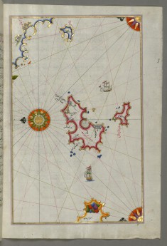 Map of Two Islands Off Majorca: Ibiza and Formentera