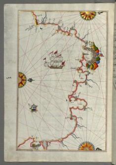 Map of the Western Italian Coast from Pisa to the French Border, Including the Towns of Genoa and Savona
