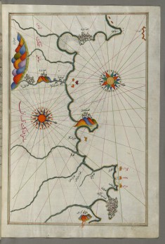 Map of the Moroccan and Algerian Coast From Melilla and Northwest of Tlemcen