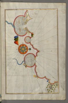 Map of an Unmarked Part of the Egyptian Coastline
