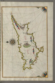 Map of the Island of Cyprus