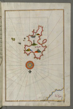 Map of Kythnos Island