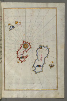 Map of  Aloneses and Unidentified Islands