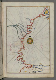 Map of the Sea of Marmara, Bosporus Strait and the Black Sea