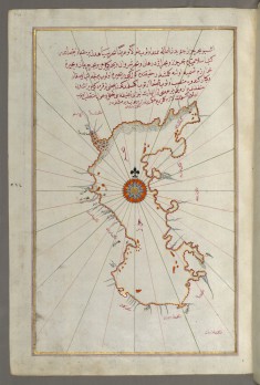 Map of the Caspian Sea