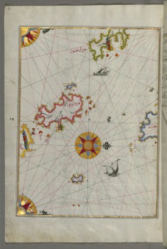 Map of the Island of Leros