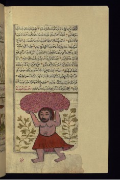 The Demon 'Uj ibn 'Unuq Carries a Mountain with which to Kill Moses and His Men