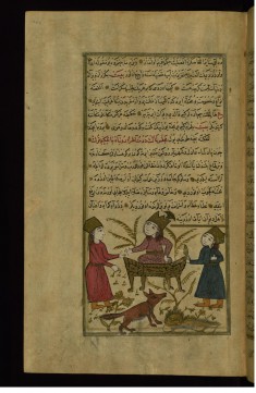 A Fox in the Company of an Enthroned King
