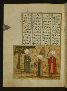 Seyh Nizameddin Saving the Life of Hüsrev-i Hindi
