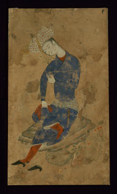 A Young Man with a Flower