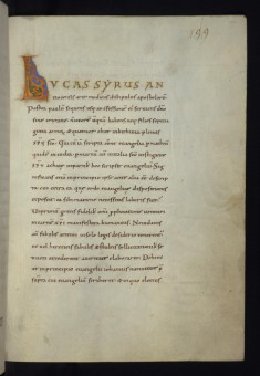 Leaf from Gospels