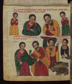 Dorotheus and his wife depressed when the feast of St. Michael was to be cancelled due to the month's want and hardship