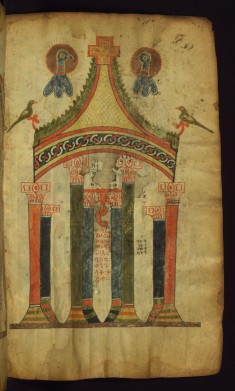 Diagram showing how the Four Gospels agree in words